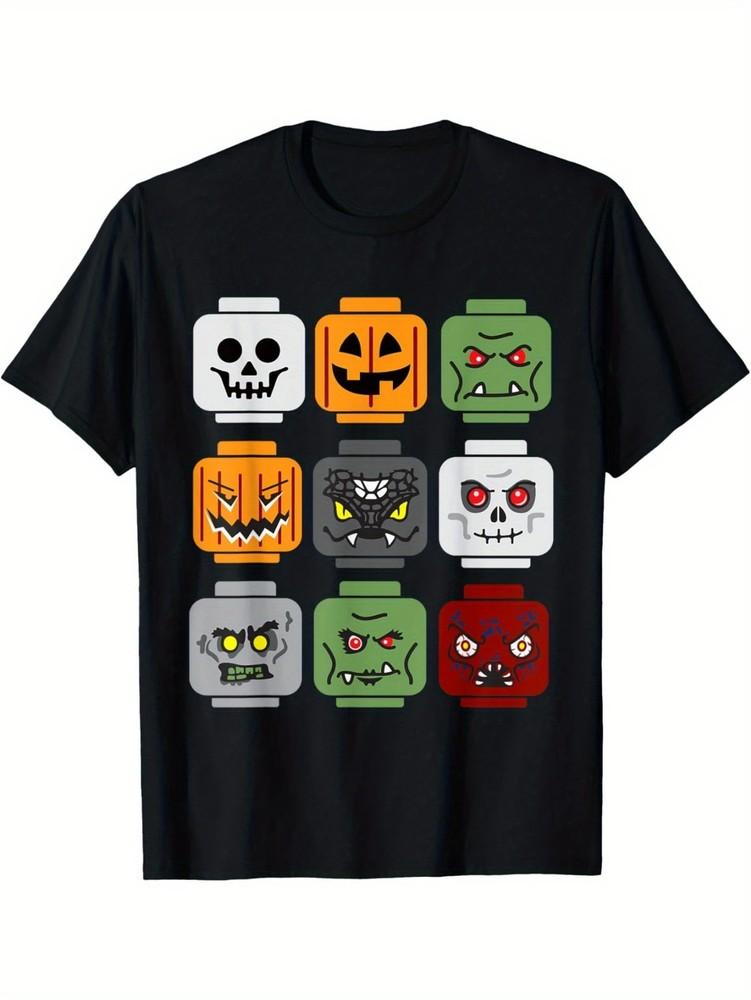 Halloween series, 1 piece, 100% T-shirt, Halloween block head pumpkin ghost zomb 4XL
Halloween series, 1 piece, 100% T-shirt, Halloween block head pumpkin ghost zomb 4XL