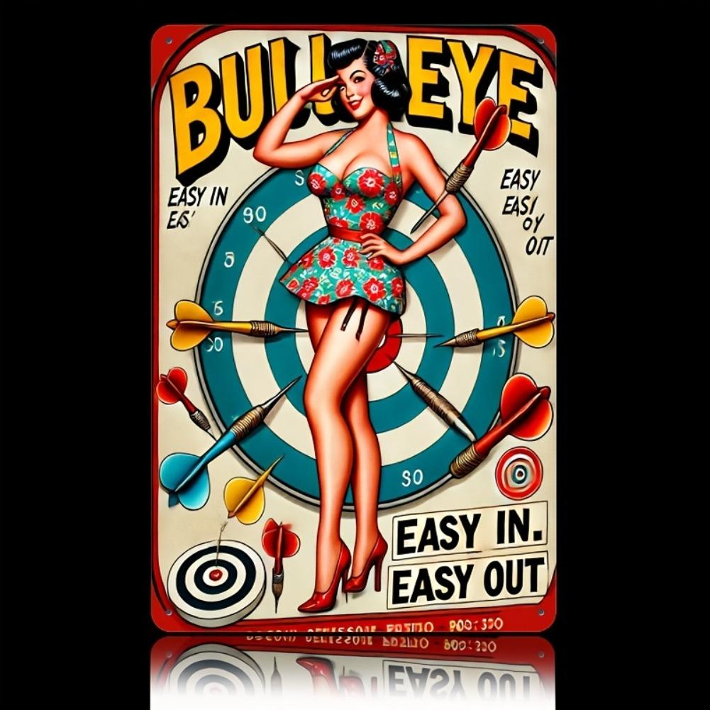 Декор комнаты Дартс Пин-ап Винтажная металлическая табличка Жестяная картина, Настенное искусство в стиле ретро, Подходит для баров, кафе, пляжных вилл 20x30cm(7.8x11.8inch)
Декор комнаты Дартс Пин-ап Винтажная металлическая табличка Жестяная картина, Настенное искусство в стиле ретро, Подходит для баров, кафе, пляжных вилл 20x30cm(7.8x11.8inch)