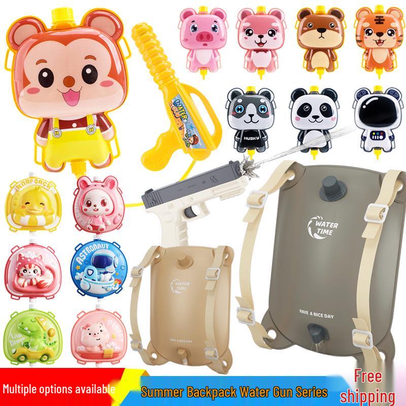 Large Capacity Pull-Out Backpack Water Gun Toy - Free Shipping, Perfect for Summer Beach Outdoor Water Play
Large Capacity Pull-Out Backpack Water Gun Toy - Free Shipping, Perfect for Summer Beach Outdoor Water Play