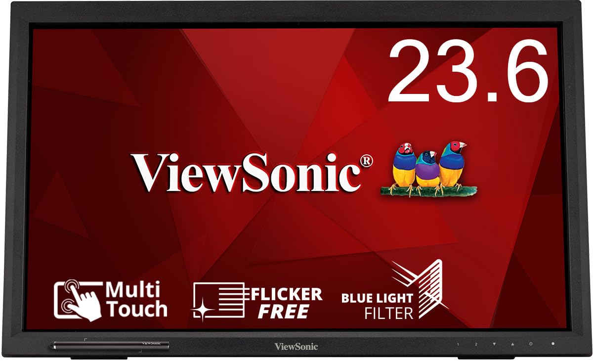 ViewSonic ViewSonic Japan 23.6 inch 10-point infrared multi-touch monitor TD2423 (Full HDVA75HzBuilt-in speakerHDMI, VGA, DVI, USBFlicker freeBlue
ViewSonic ViewSonic Japan 23.6 inch 10-point infrared multi-touch monitor TD2423 (Full HDVA75HzBuilt-in speakerHDMI, VGA, DVI, USBFlicker freeBlue