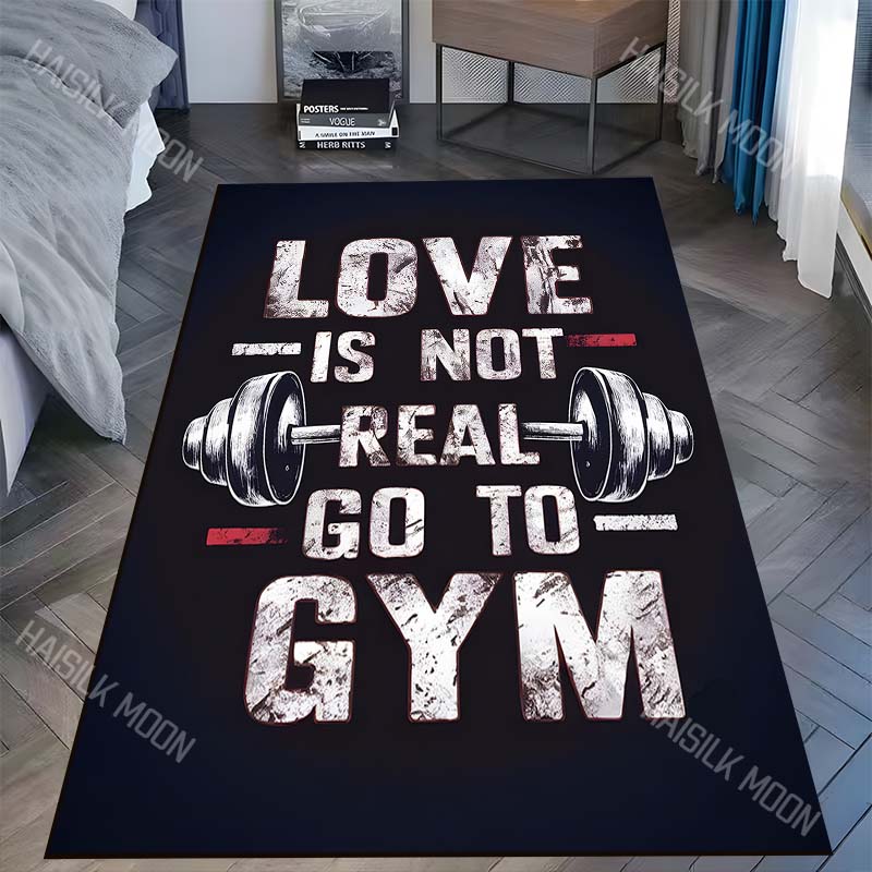 1PC Motivational gym slogan dumbbell poster typography Carpet for Living Room Bedroom Sofa Home Decor Rus Non-slip Floor Mat 40x60cm
1PC Motivational gym slogan dumbbell poster typography Carpet for Living Room Bedroom Sofa Home Decor Rus Non-slip Floor Mat 40x60cm
