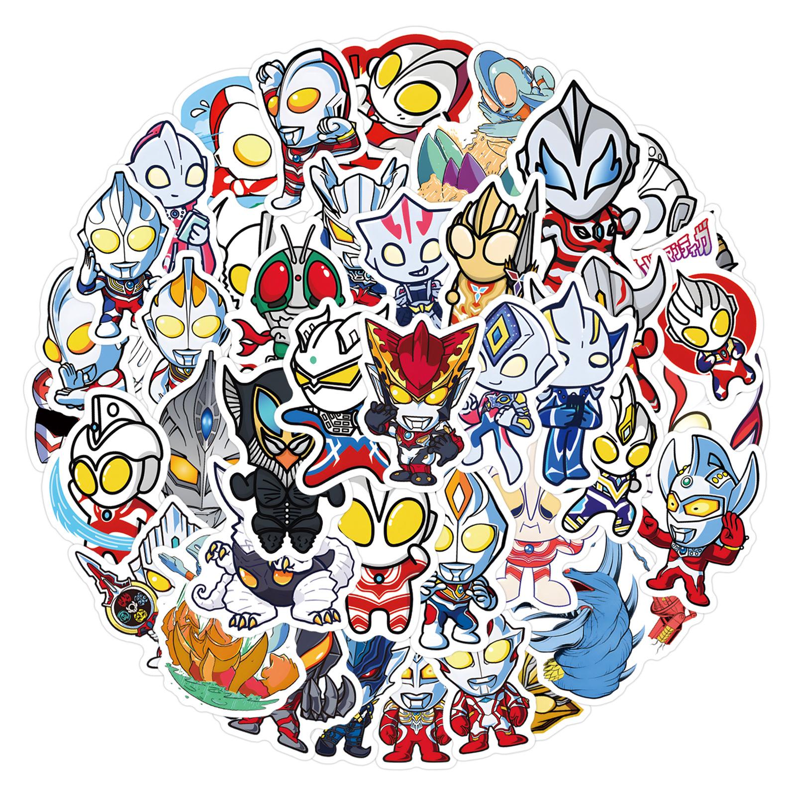 60 Cartoon Ultraman New Graffiti Stickers DIY Decorative Scooter Water Cup Personality Stickers
60 Cartoon Ultraman New Graffiti Stickers DIY Decorative Scooter Water Cup Personality Stickers