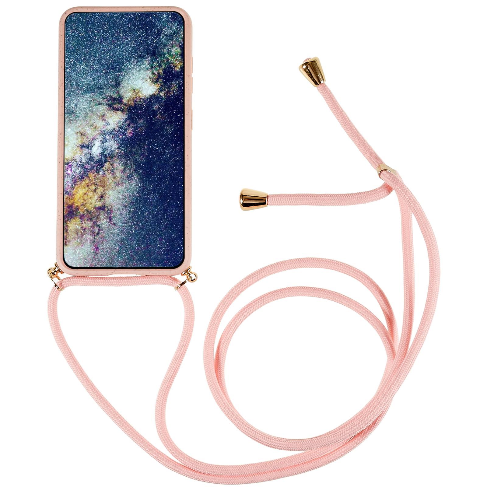 For Samsung Galaxy S23 Wheat Straw Biodegradable Phone Case Soft TPU Drop Protection Cover with Adjustable Lanyard Pink
For Samsung Galaxy S23 Wheat Straw Biodegradable Phone Case Soft TPU Drop Protection Cover with Adjustable Lanyard Pink