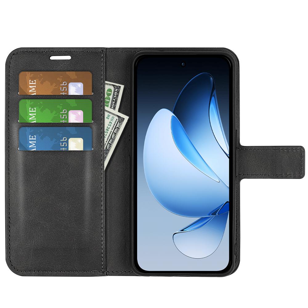 For Oppo Reno13 5G (Global) Stand Case Anti-Scratch Calf Texture Leather Phone Cover Black
For Oppo Reno13 5G (Global) Stand Case Anti-Scratch Calf Texture Leather Phone Cover Black
