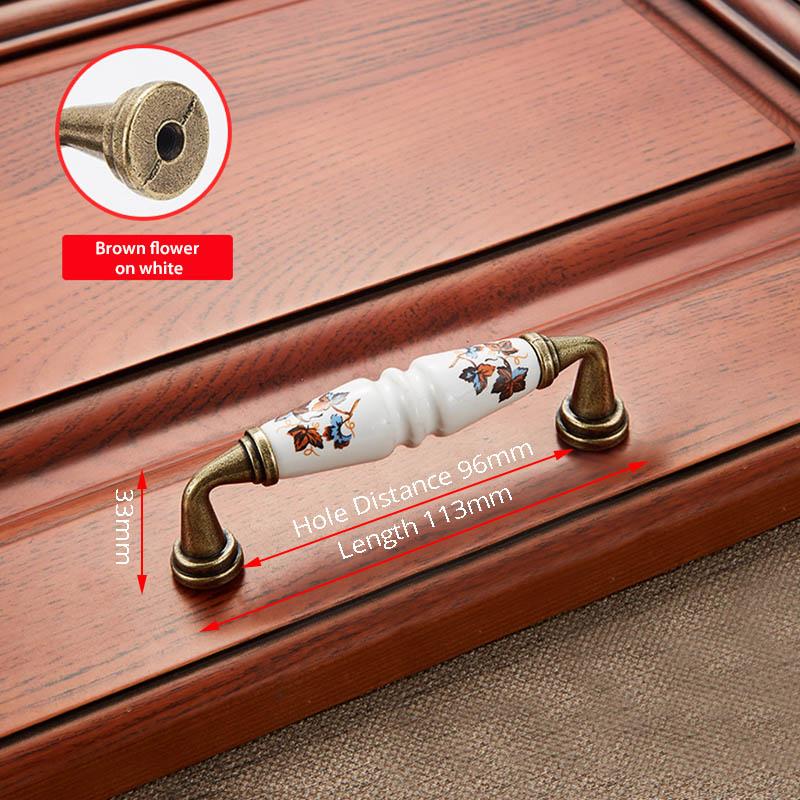 NAIERDI Chinese Bronze Ceramic Cabinet Handles Zinc Alloy Drawer Knobs Wardrobe Door Handles Pulls Furniture Handle 96mm/128mm
NAIERDI Chinese Bronze Ceramic Cabinet Handles Zinc Alloy Drawer Knobs Wardrobe Door Handles Pulls Furniture Handle 96mm/128mm