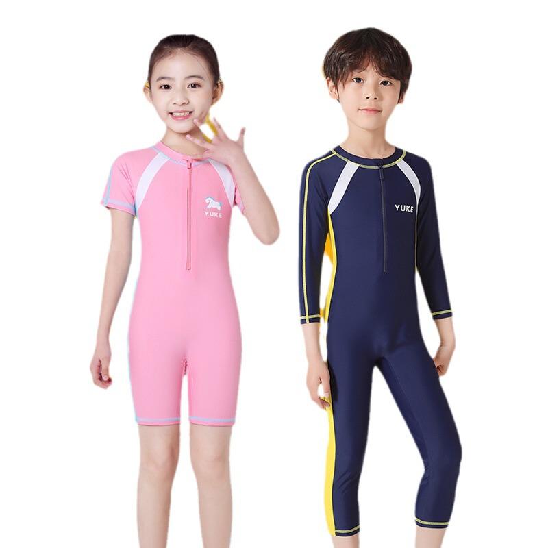 Kids One-Piece Sun Protection Swimsuit - Quick-Dry for Boys & Girls (Small, Medium, Large) 2025 New Student Swim Set 2XL (Height 110-125cm)
Kids One-Piece Sun Protection Swimsuit - Quick-Dry for Boys & Girls (Small, Medium, Large) 2025 New Student Swim Set 2XL (Height 110-125cm)