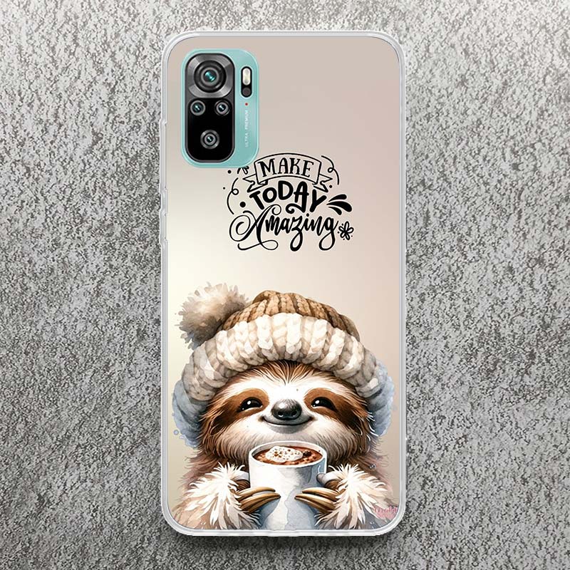 Animal Cute Cartoon Sloth Coffee Print Soft Case for Xiaomi Redmi Note 14 13 12S 11S Phone Shell 10 Pro Plus 11E 11T 12 11 10S 5 Redmi Note 14 Pro 5G
Animal Cute Cartoon Sloth Coffee Print Soft Case for Xiaomi Redmi Note 14 13 12S 11S Phone Shell 10 Pro Plus 11E 11T 12 11 10S 5 Redmi Note 14 Pro 5G