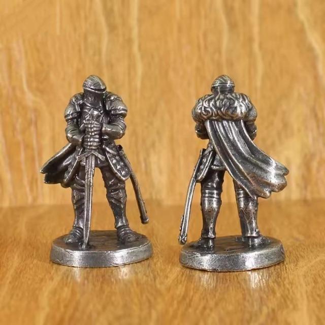White Brass War Legions Fearless Knight Soldier Models Miniature Figurine Collections Metal Chess Piece Table Game Ornament Gift
White Brass War Legions Fearless Knight Soldier Models Miniature Figurine Collections Metal Chess Piece Table Game Ornament Gift