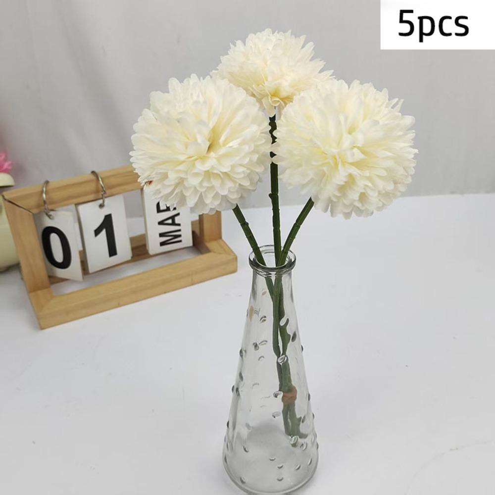 5pcs 30cm Artificial Chrysanthemum Ball Photography Props Multi-scene Artificial Hydrangea Flower DIY Accessories
5pcs 30cm Artificial Chrysanthemum Ball Photography Props Multi-scene Artificial Hydrangea Flower DIY Accessories