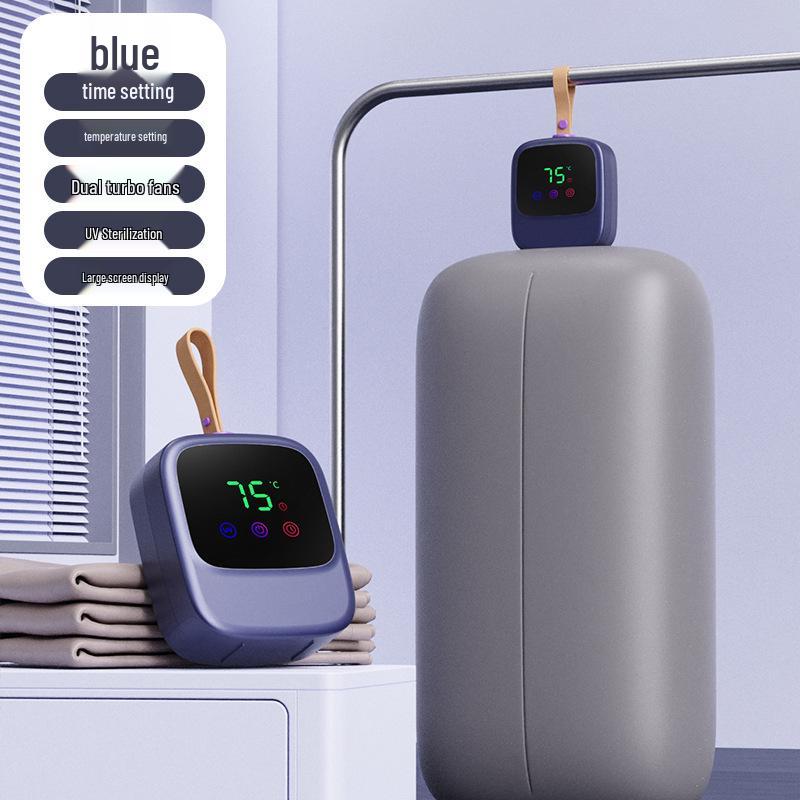 Portable Multifunctional Smart Clothes Dryer: Quick Dry, Constant Temperature, Foldable for Travel, Dormitory and Baby Clothes US Plug
Portable Multifunctional Smart Clothes Dryer: Quick Dry, Constant Temperature, Foldable for Travel, Dormitory and Baby Clothes US Plug