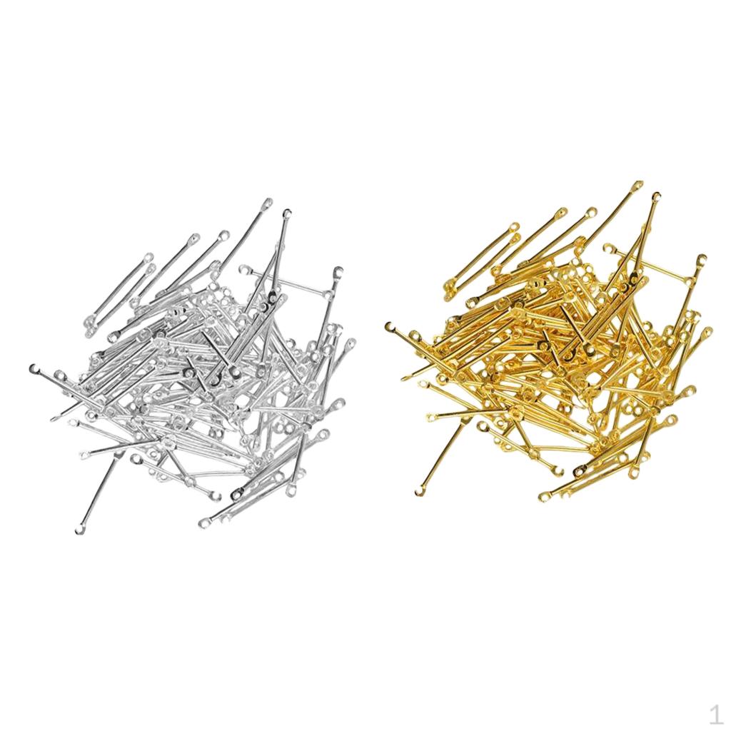 200 Pieces 20mm Bar Connector Jewelry Making Finding Crafts Double
200 Pieces 20mm Bar Connector Jewelry Making Finding Crafts Double