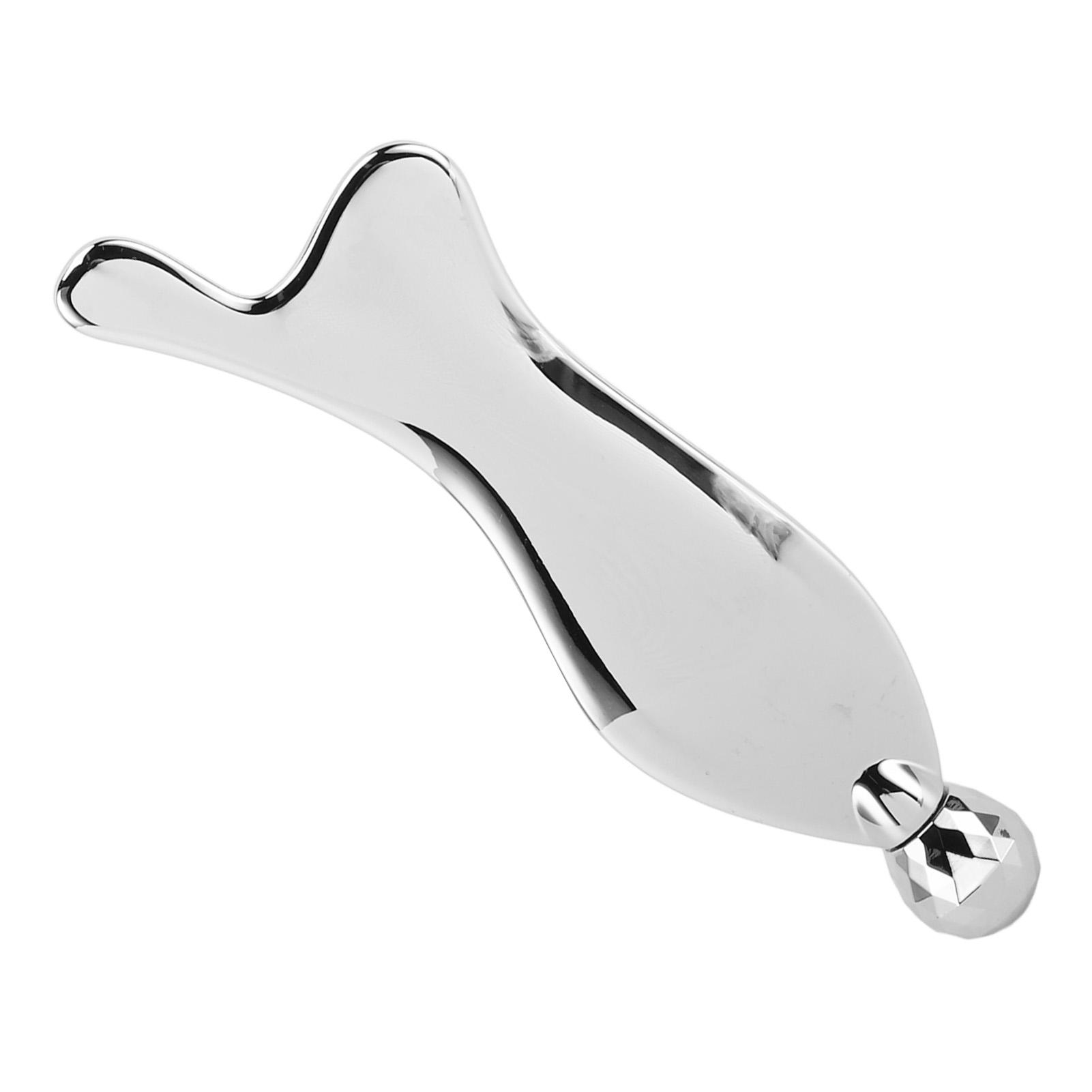 3D Roller Fish Shape Massage Tool Alloy Unclogging Tendons Relieve Fatigue Gua Sha Scraping Massage Tool for Neck Facial
3D Roller Fish Shape Massage Tool Alloy Unclogging Tendons Relieve Fatigue Gua Sha Scraping Massage Tool for Neck Facial