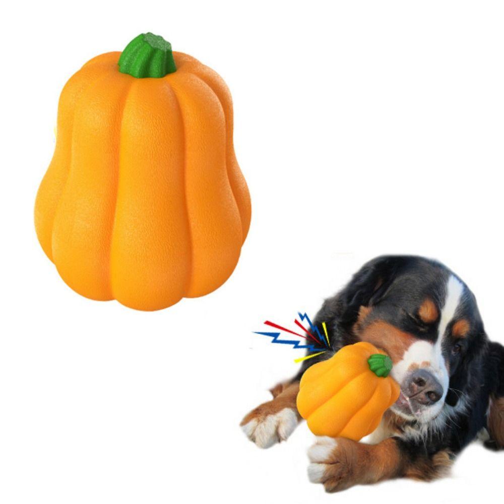 TPR Halloween Pumpkin Dog Toy Bite Resistant Puppy Sound Toys Dog Pumpkins Ball Toy for Self Happy Style A
TPR Halloween Pumpkin Dog Toy Bite Resistant Puppy Sound Toys Dog Pumpkins Ball Toy for Self Happy Style A