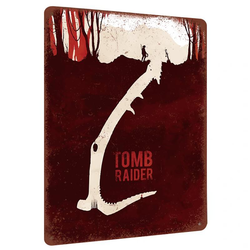 Tomb Raider Metal Wall Art Decorative Iron Painting with Scythe and Mountain Scene for Home Office 7.9x11.8In(20x30cm)
Tomb Raider Metal Wall Art Decorative Iron Painting with Scythe and Mountain Scene for Home Office 7.9x11.8In(20x30cm)