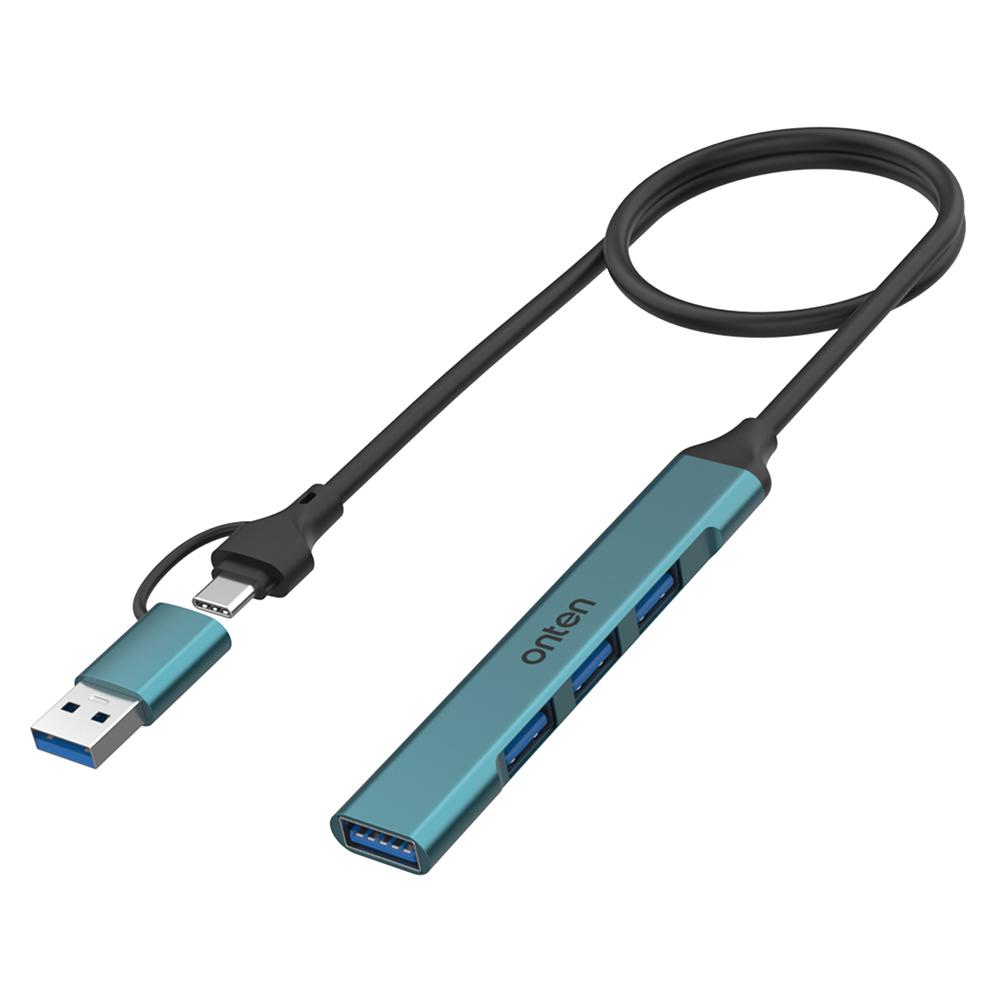 ONTEN UCA9701 USB-A/C Splitter USB 3.0 + 3xUSB 2.0 Computer Expansion Dock OTG Adapter B
ONTEN UCA9701 USB-A/C Splitter USB 3.0 + 3xUSB 2.0 Computer Expansion Dock OTG Adapter B