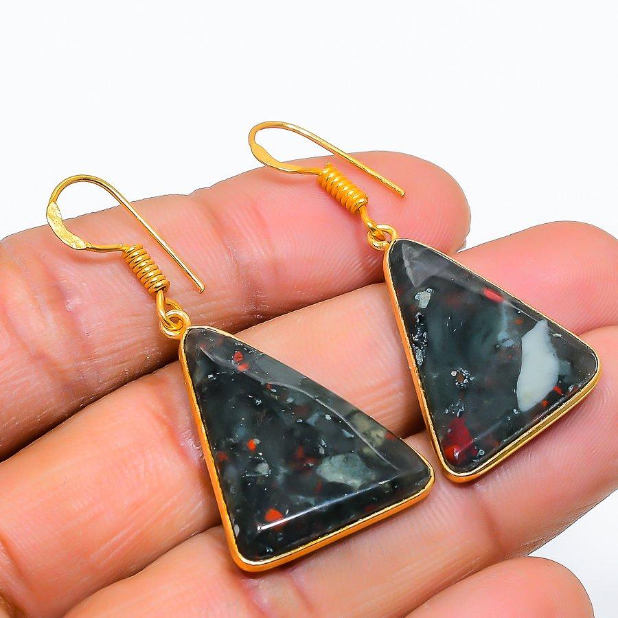 Boulder Opal Gemstone 925 Solid Sterling Silver Jewelry Earring 1.69 GK-5676
Boulder Opal Gemstone 925 Solid Sterling Silver Jewelry Earring 1.69 GK-5676