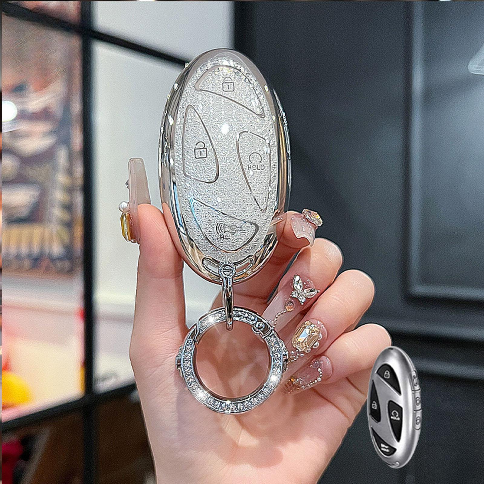 Interior Mouldings 7 Buttons Luxury Diamond Pattern TPU Car Remote Key Fob Cover Case For Hyundai For Grandeur GN7 2023 2024 For белый
Interior Mouldings 7 Buttons Luxury Diamond Pattern TPU Car Remote Key Fob Cover Case For Hyundai For Grandeur GN7 2023 2024 For белый