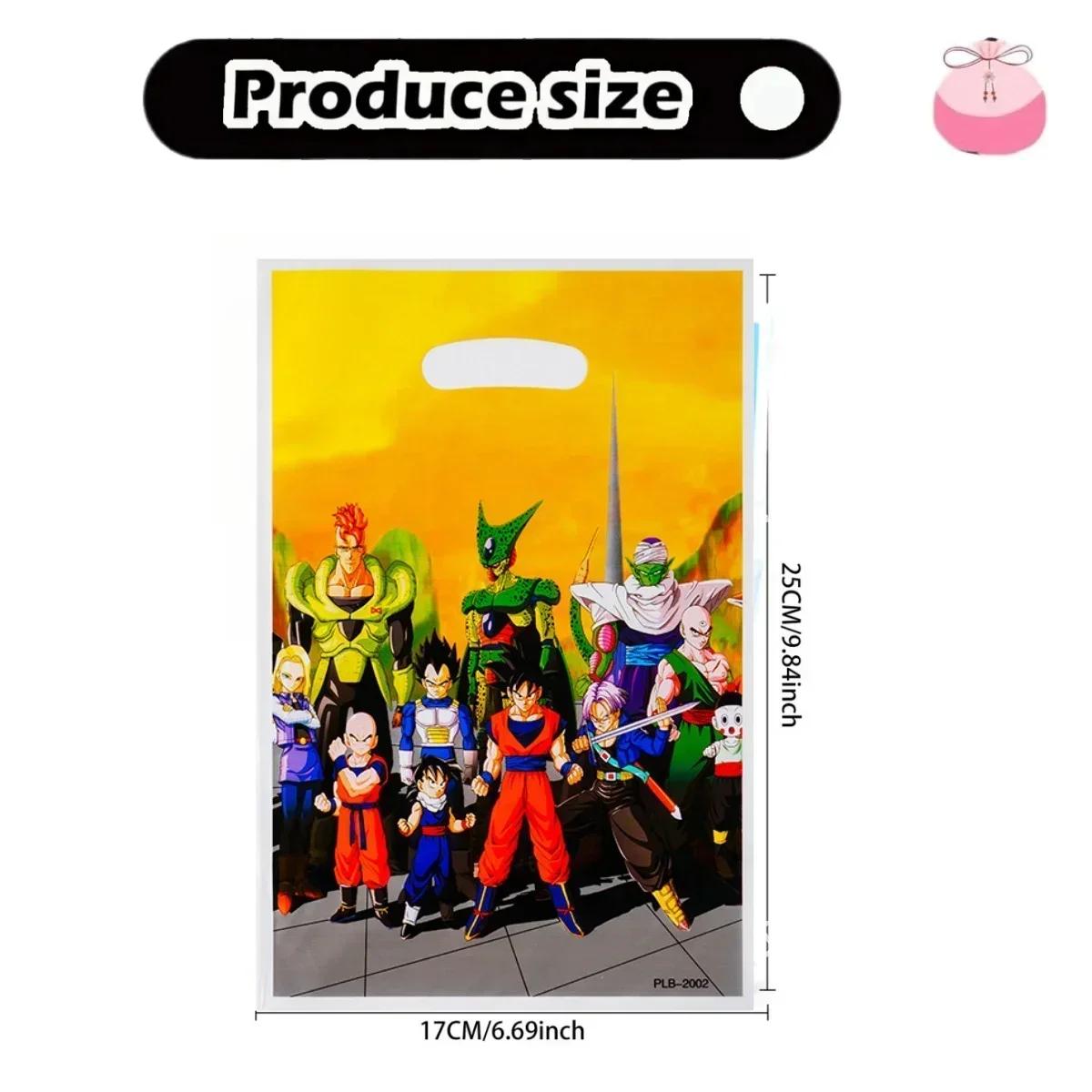 Dragon Ball Gift Bags Birthday Party Decoration Goku Goody Biscuit Package Candy Bag Baby Shower Kids Boy Gifts Supplies Round Sensory Compression
Dragon Ball Gift Bags Birthday Party Decoration Goku Goody Biscuit Package Candy Bag Baby Shower Kids Boy Gifts Supplies Round Sensory Compression