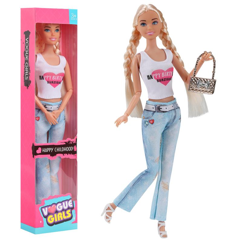 Модна і модна іграшка-лялька Barbies 1/6 Barbies, повний набір з одягом для навчання, подарунок на день народження 30CM
Модна і модна іграшка-лялька Barbies 1/6 Barbies, повний набір з одягом для навчання, подарунок на день народження 30CM