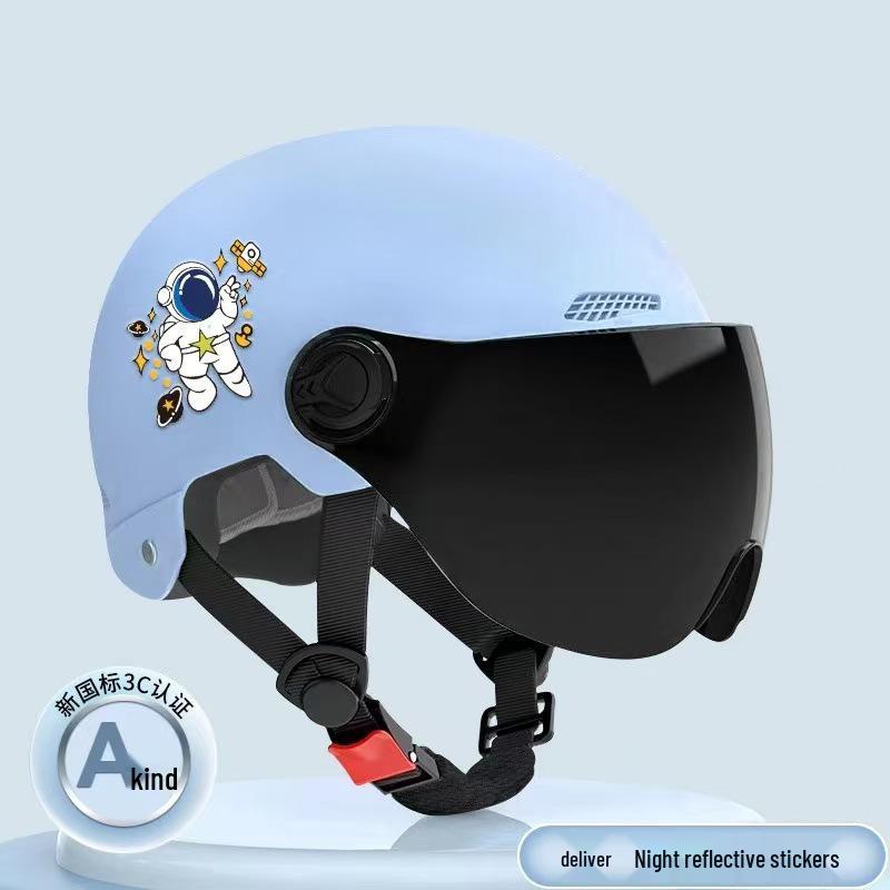 All-Season Adjustable 3C Electric Bike Helmet for Men & Women with Summer Sun Protection
All-Season Adjustable 3C Electric Bike Helmet for Men & Women with Summer Sun Protection