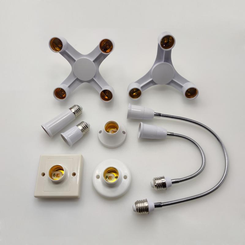 E27 To E27 LED Light Bulbs Socket Adapter Splitter Standard Lamp Holder Base Converter Extension Light Holder 1 PC
E27 To E27 LED Light Bulbs Socket Adapter Splitter Standard Lamp Holder Base Converter Extension Light Holder 1 PC