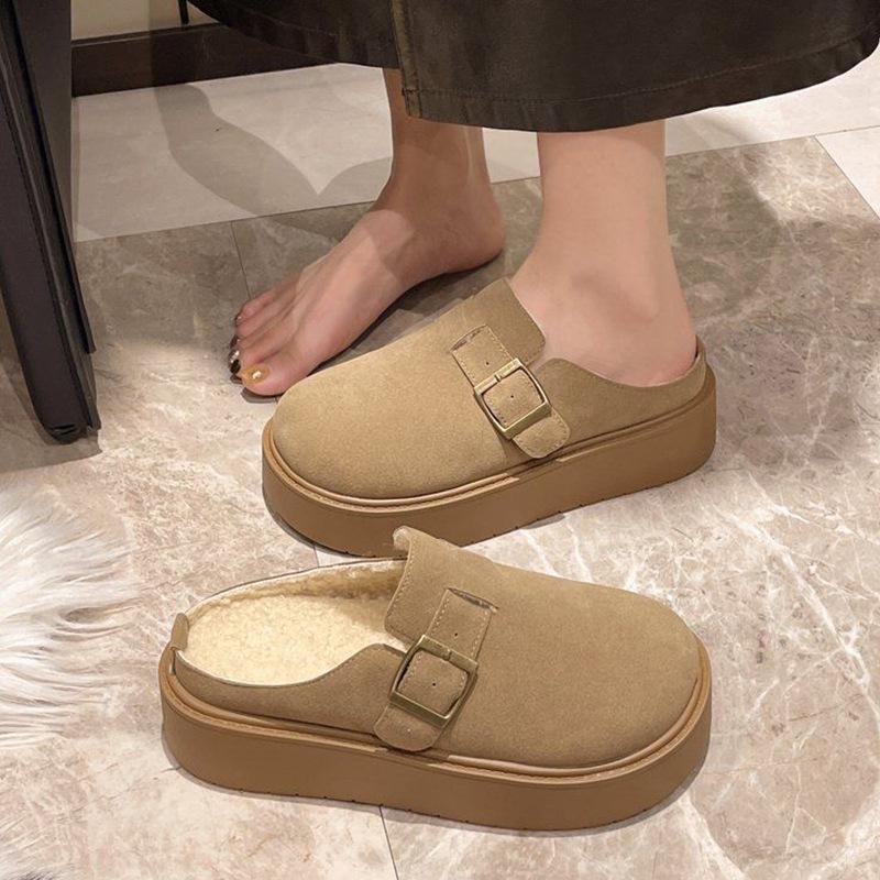 Women s 2025 Thick-Soled Plus Velvet Birkenstock Slip-On Snow Boots - Warm Closed-Toe Half-Slippers for Autumn and Winter. upgraded version, 36
Women s 2025 Thick-Soled Plus Velvet Birkenstock Slip-On Snow Boots - Warm Closed-Toe Half-Slippers for Autumn and Winter. upgraded version, 36