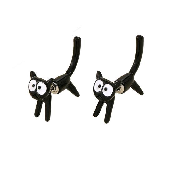1 Pair Stud Earrings Piercing Style Polished Surface Cat Design Detachable Ear Studs Women Jewelry Collection A
1 Pair Stud Earrings Piercing Style Polished Surface Cat Design Detachable Ear Studs Women Jewelry Collection A