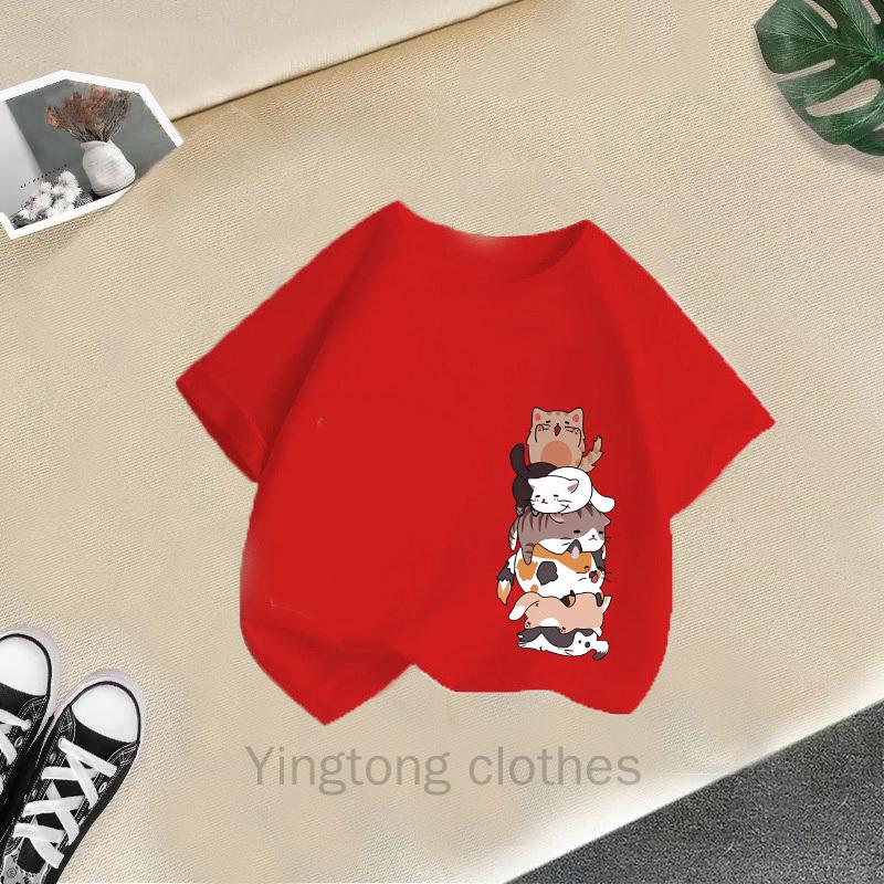 Girls T-shirt Short Sleeved Summer New Trendy Children s Top for Boys 150
Girls T-shirt Short Sleeved Summer New Trendy Children s Top for Boys 150
