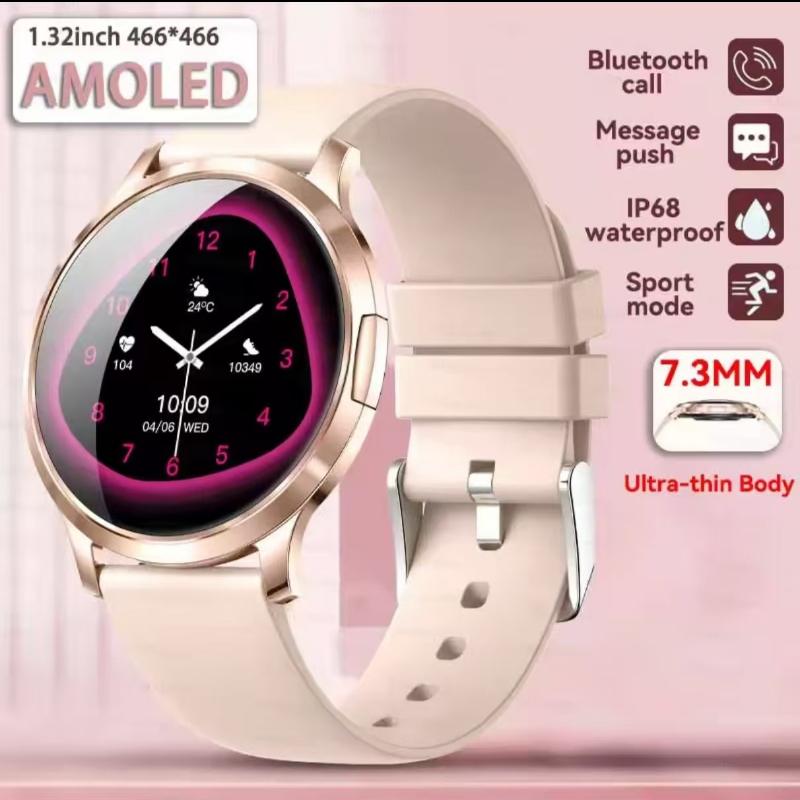 New Smart Watch Women 1.32 Ultra-thin HD Screen Sport Fitness Bracelet Custom Watch Face Bluetooth Call Luxury Smartwatch smart health watch серебряный
New Smart Watch Women 1.32 Ultra-thin HD Screen Sport Fitness Bracelet Custom Watch Face Bluetooth Call Luxury Smartwatch smart health watch серебряный
