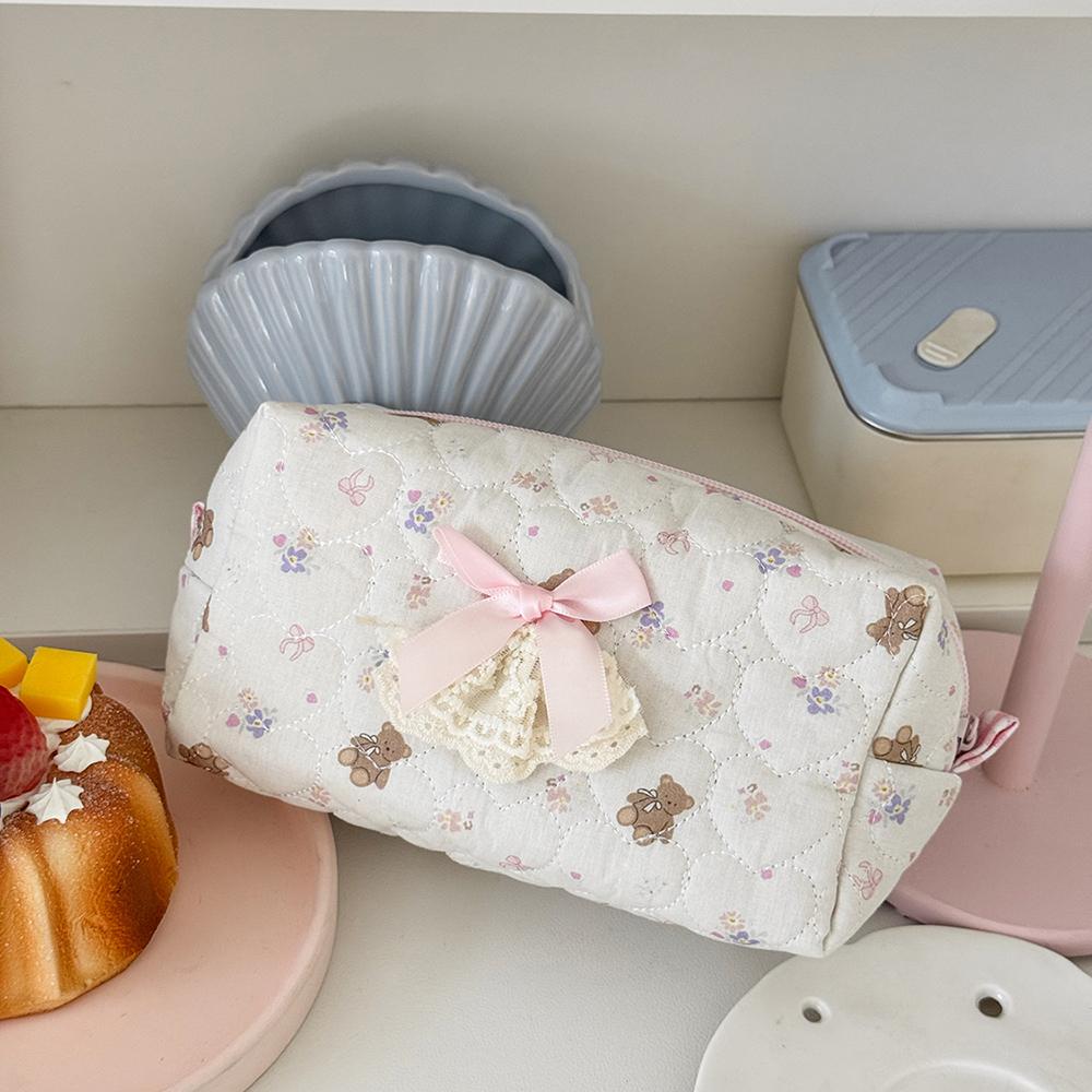 Cartoon Cute Bow Women Mini Cosmetic Bag Portable Purse Makeup Toiletry Storage Pouch Handbag Bear Square Zipper Small Bag бежевый
Cartoon Cute Bow Women Mini Cosmetic Bag Portable Purse Makeup Toiletry Storage Pouch Handbag Bear Square Zipper Small Bag бежевый