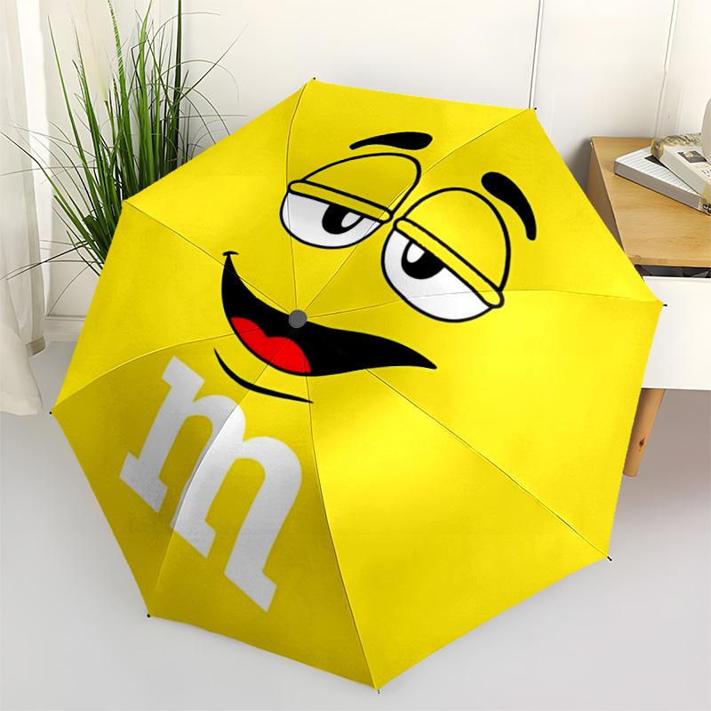 1PC M&M s Automatic Open/Close Umbrella, 8-Rib Sturdy Frame, Durable Canopy, Highquality Construction, Fashion Lovers yy250920015
1PC M&M s Automatic Open/Close Umbrella, 8-Rib Sturdy Frame, Durable Canopy, Highquality Construction, Fashion Lovers yy250920015