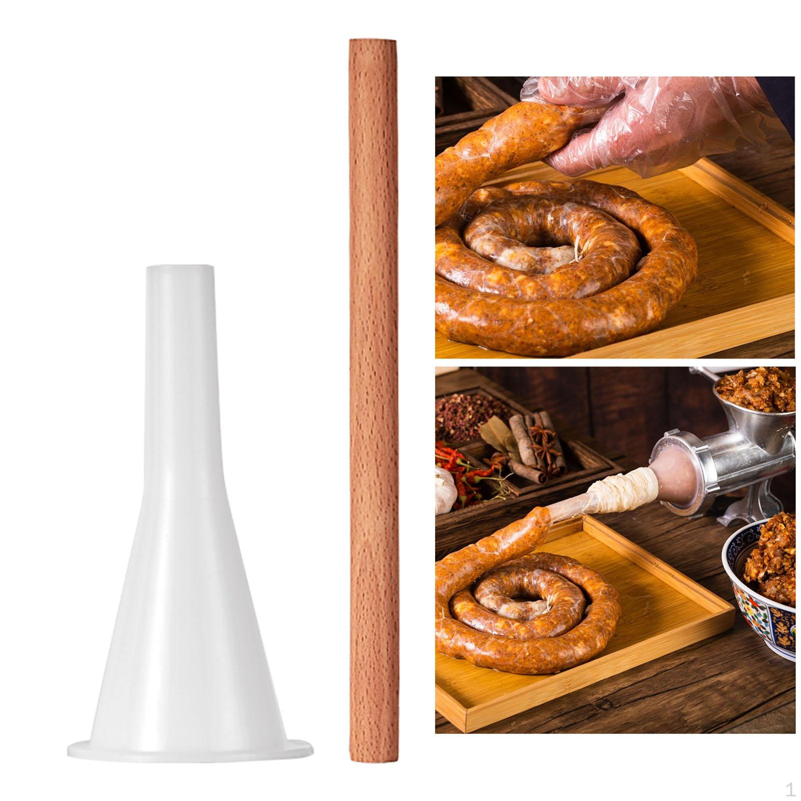 Sausage Stuffer Tube Making Accessory for Camping Picnics Restaurant 15.5cmx7.5cm
Sausage Stuffer Tube Making Accessory for Camping Picnics Restaurant 15.5cmx7.5cm