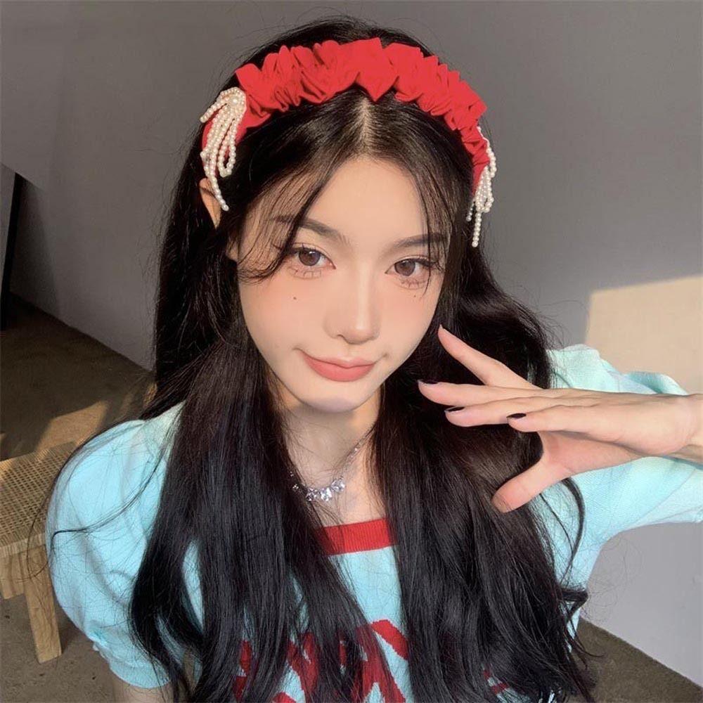 Hairbands Princess Hair Hoop Wrinkle Pearl Bow Headbands Tassel Retro Headwear Women Hair Hoop белый
Hairbands Princess Hair Hoop Wrinkle Pearl Bow Headbands Tassel Retro Headwear Women Hair Hoop белый