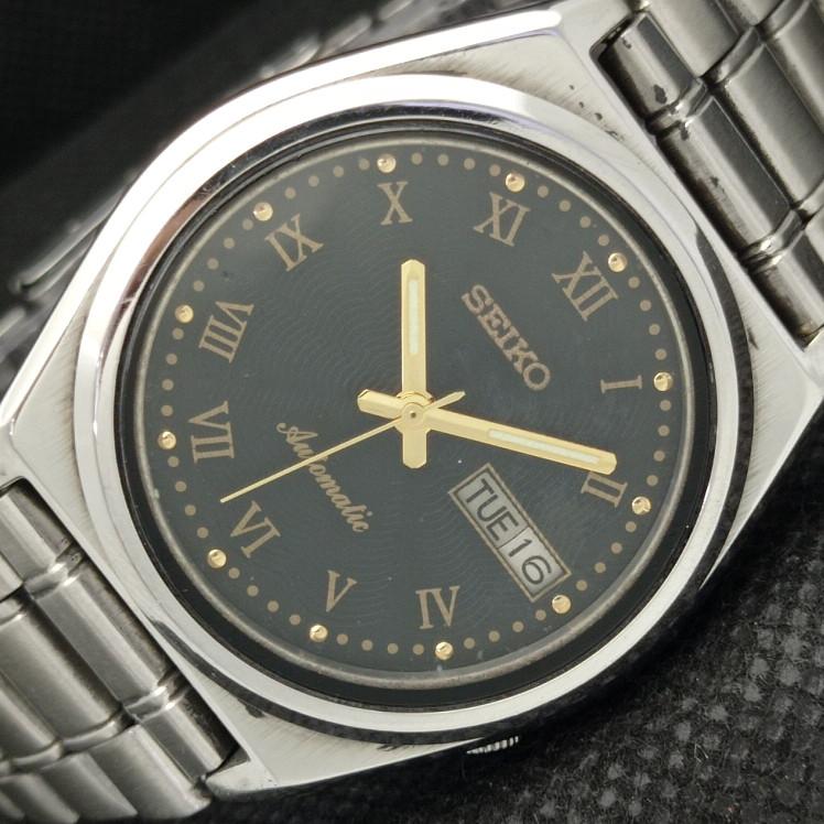 USED VINTAGE SEIKO 5 AUTO 7009A JAPAN MENS D/D BLACK WATCH 608c-a315458-9 SKU608c-a315458
USED VINTAGE SEIKO 5 AUTO 7009A JAPAN MENS D/D BLACK WATCH 608c-a315458-9 SKU608c-a315458