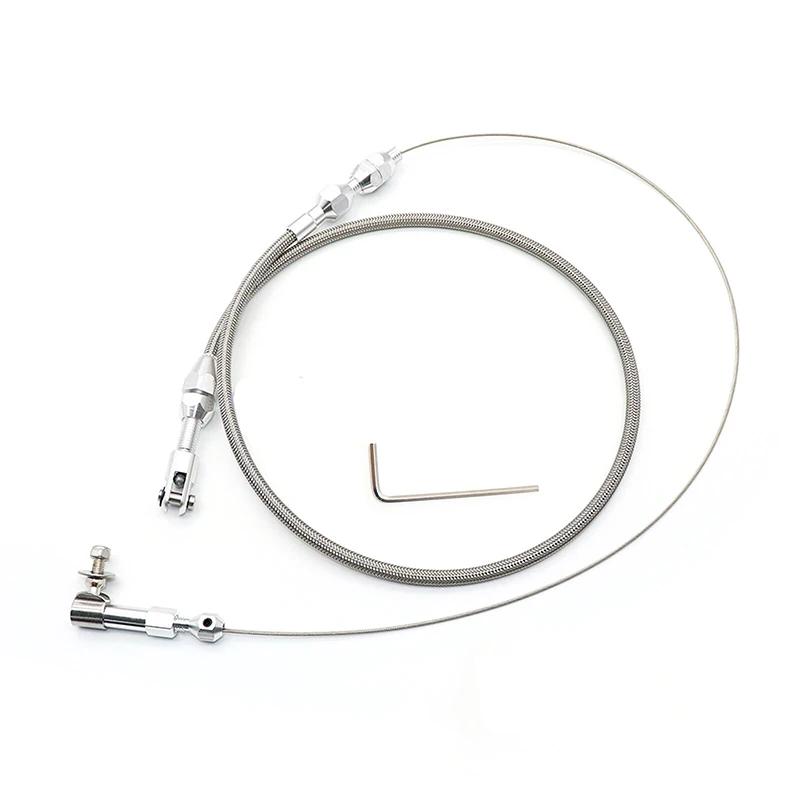 Car Silver Universal Braided Throttle Cable Parts For Ford Mustang 302 5.0L 1986 1987 1988 1989 1990 1991 1992 1993 Accessories
Car Silver Universal Braided Throttle Cable Parts For Ford Mustang 302 5.0L 1986 1987 1988 1989 1990 1991 1992 1993 Accessories