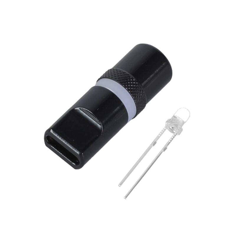 3CM Aluminum Alloy Type C Housing Shell with LED Light for DIY and Repair USB C Data Cable & Charging Cord чорний
3CM Aluminum Alloy Type C Housing Shell with LED Light for DIY and Repair USB C Data Cable & Charging Cord чорний