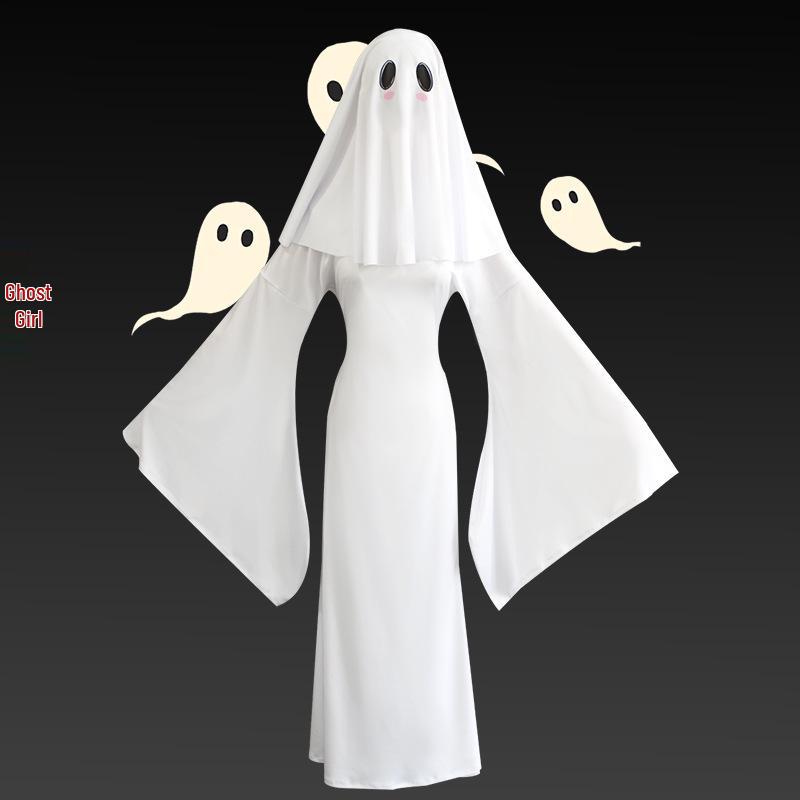 Women s Halloween Cute Ghost Cosplay Dress - Mrs. Apricot Style XXXL
Women s Halloween Cute Ghost Cosplay Dress - Mrs. Apricot Style XXXL