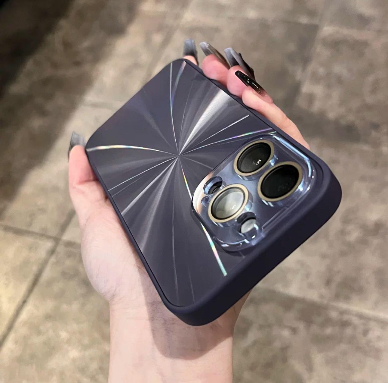 Aurora Laser CD Pattern Phone Case for Apple iPhone 15/14/16 Pro Max with Built-in Lens Film 15 Pro
Aurora Laser CD Pattern Phone Case for Apple iPhone 15/14/16 Pro Max with Built-in Lens Film 15 Pro