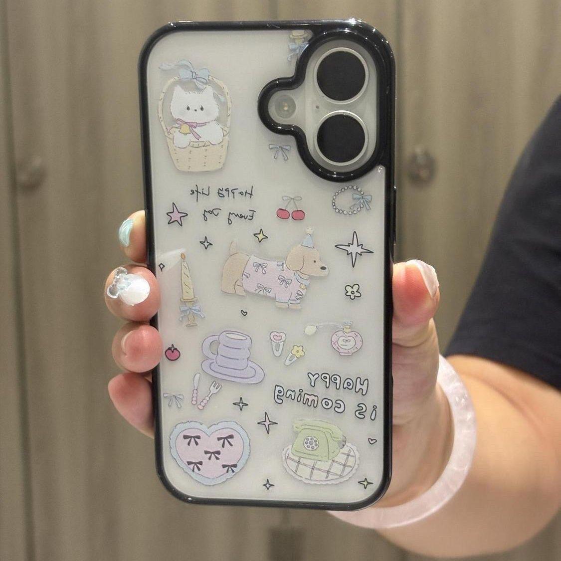 Cotton Jacket Puppy Apple 17PROMAX Phone Case, iPhone 16Pro/15, Black Border, New Stylish Design for iPhone 14. iPhone 13 Pro
Cotton Jacket Puppy Apple 17PROMAX Phone Case, iPhone 16Pro/15, Black Border, New Stylish Design for iPhone 14. iPhone 13 Pro