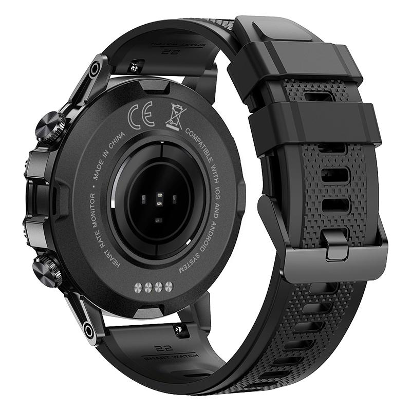 K52 1.39 inch IPS Display Smart Watch Heart Rate Monitor Bluetooth-Compatible Talk Long Standby Sports Bracelet Black
K52 1.39 inch IPS Display Smart Watch Heart Rate Monitor Bluetooth-Compatible Talk Long Standby Sports Bracelet Black