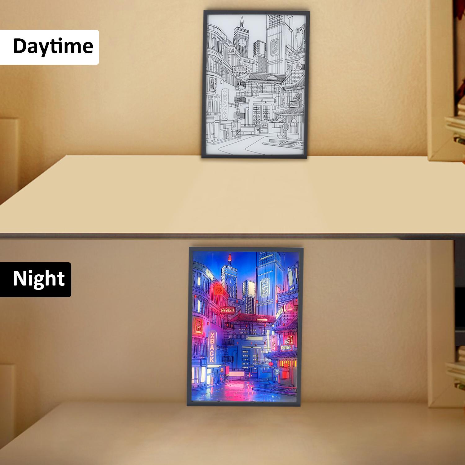Painting Decor Light City Night View Desk Lamp Romantic Home Decorations 3-Mode Dimmable LED Night Light Art Lamp Children Gift
Painting Decor Light City Night View Desk Lamp Romantic Home Decorations 3-Mode Dimmable LED Night Light Art Lamp Children Gift