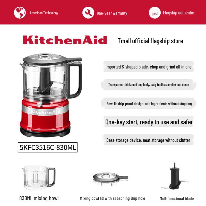 Измельчитель KitchenAid 3516: Электрическая мясорубка и многофункциональный кухонный комбайн красный
Измельчитель KitchenAid 3516: Электрическая мясорубка и многофункциональный кухонный комбайн красный