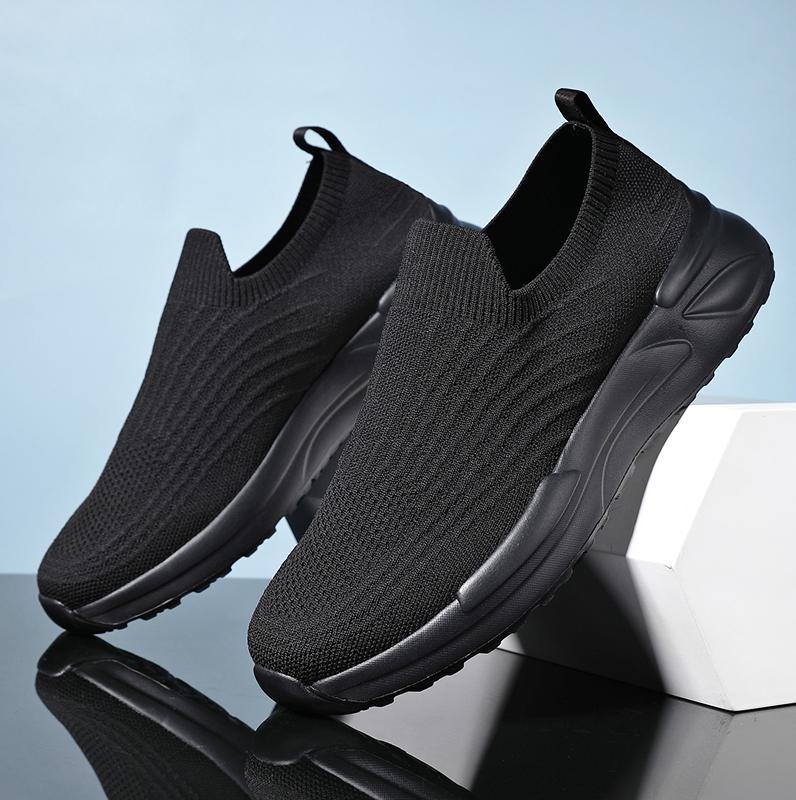 Легкая мужская повседневная обувь 39-47, уличные дышащие мужские повседневные кроссовки, Нескользящая мужская прогулочная обувь, мягкая обувь без шнуровки на плоской подошве, 2024 г. 39 чёрный
Легкая мужская повседневная обувь 39-47, уличные дышащие мужские повседневные кроссовки, Нескользящая мужская прогулочная обувь, мягкая обувь без шнуровки на плоской подошве, 2024 г. 39 чёрный