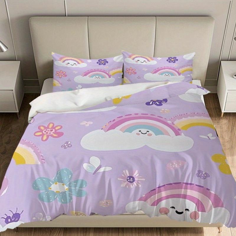 3pcs Cartoon Sun Cloud Butterfly and Flower All-Season Luxury Bedding Set Ideal for Home Hotel Guestroom Enjoy Comfort EU Twin(135x200cm)
3pcs Cartoon Sun Cloud Butterfly and Flower All-Season Luxury Bedding Set Ideal for Home Hotel Guestroom Enjoy Comfort EU Twin(135x200cm)