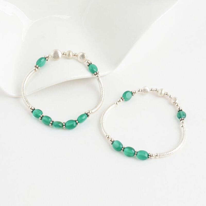 Women s Green Turquoise Gemstone Silver Chain Bracelet A31806_1
Women s Green Turquoise Gemstone Silver Chain Bracelet A31806_1
