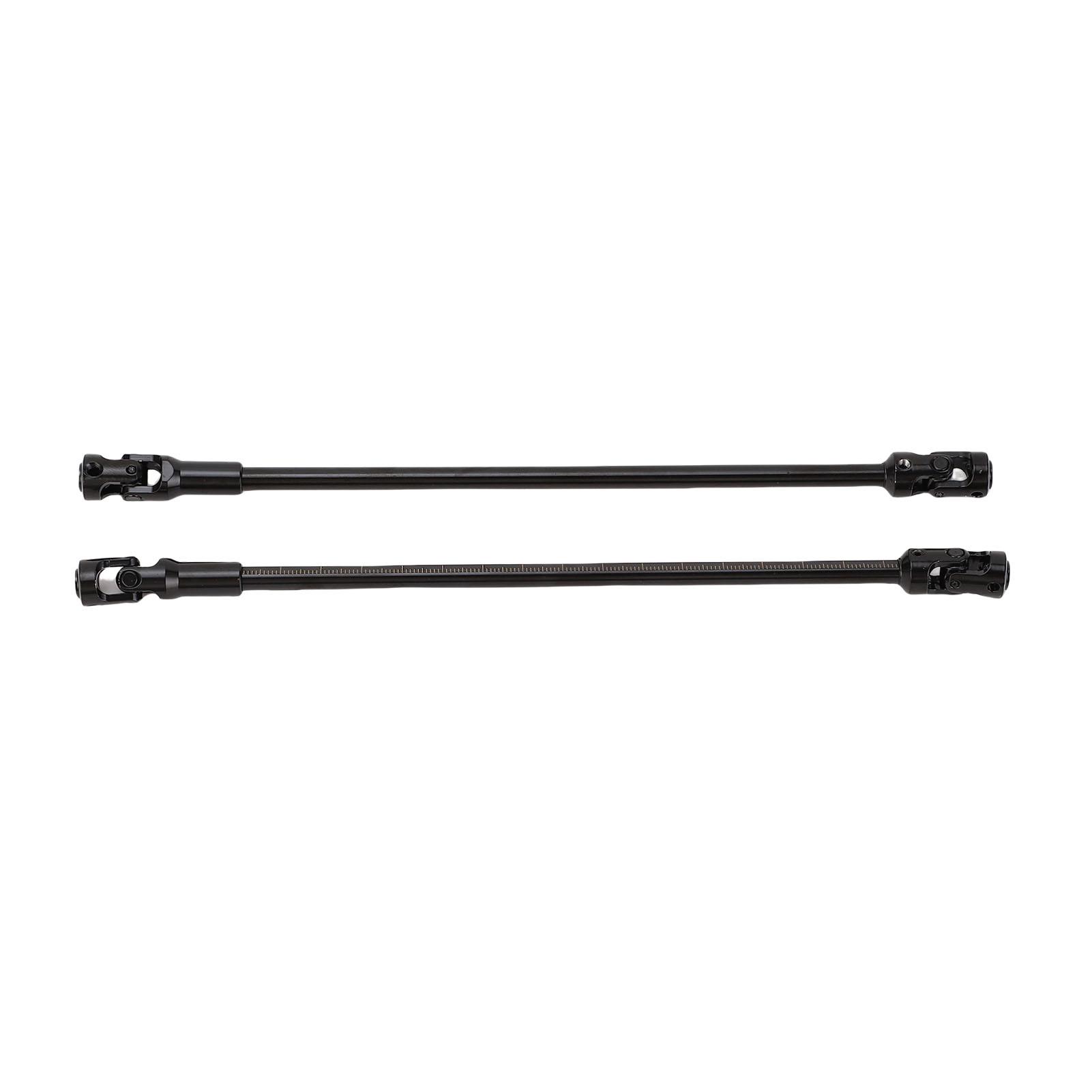 2PCS RC Crawler Driveshafts Stainless Steel Cutting Length RC Joint Drive Shafts for 1/10
2PCS RC Crawler Driveshafts Stainless Steel Cutting Length RC Joint Drive Shafts for 1/10