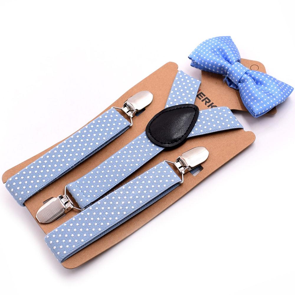 New Baby Suspenders Fashion Kids Braces with Tie Environmental Clasps Suspenders Set Children Suspensorio Elastic Strap 2.5*65cm небо синє кольору
New Baby Suspenders Fashion Kids Braces with Tie Environmental Clasps Suspenders Set Children Suspensorio Elastic Strap 2.5*65cm небо синє кольору