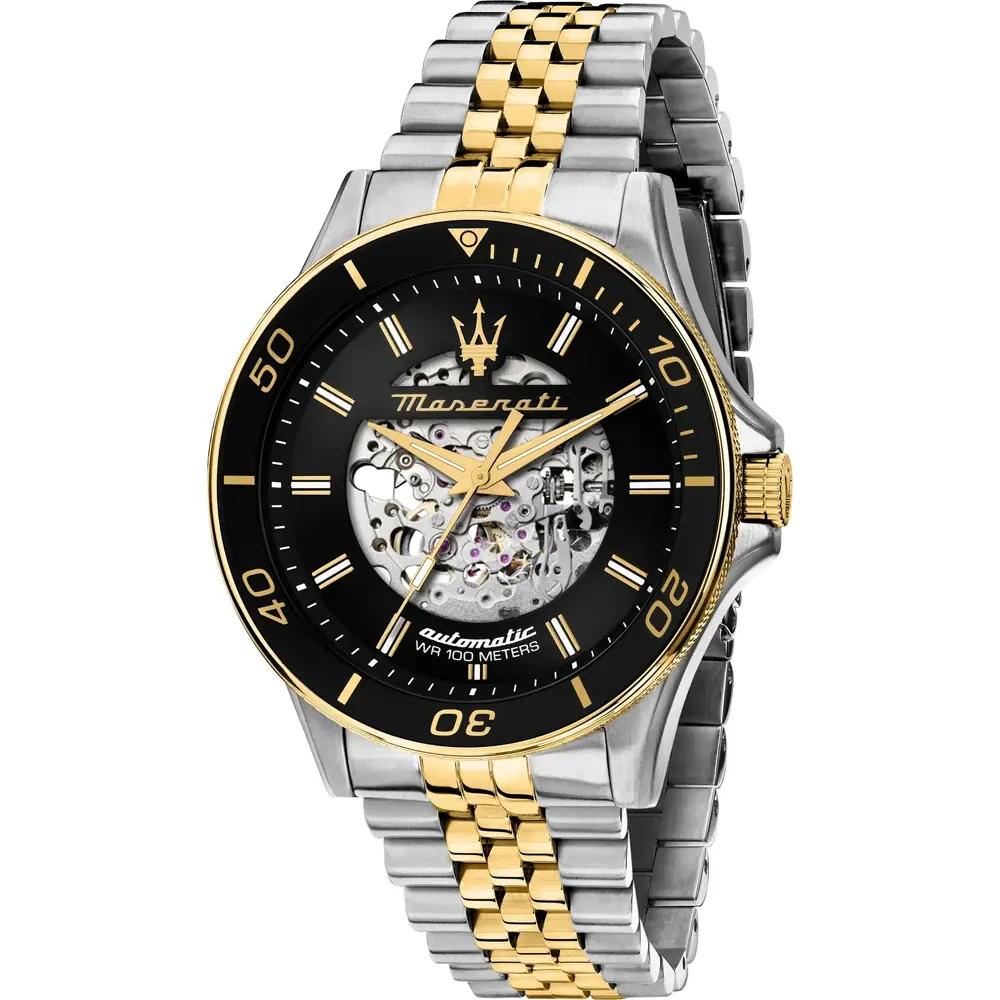 Maserati Sfida Black Bicolor Stainless Steel Men s Mechanical Automatic Watch R8823140010 чорний
Maserati Sfida Black Bicolor Stainless Steel Men s Mechanical Automatic Watch R8823140010 чорний
