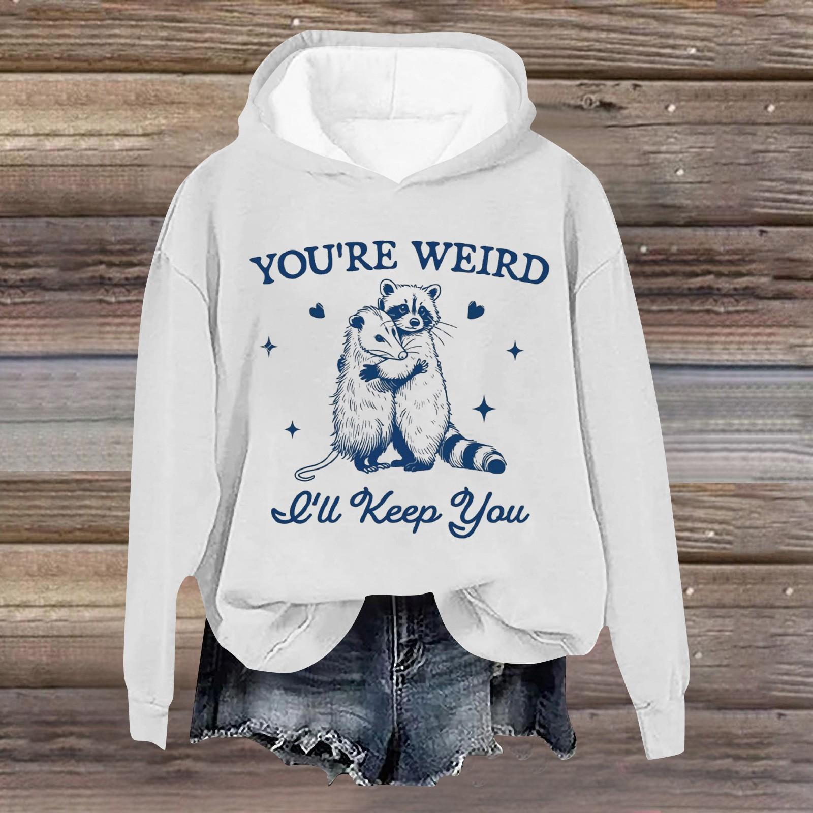 Женская повседневная свободная однотонная толстовка с круглым вырезом и длинным рукавом с принтом букв XL белый
Женская повседневная свободная однотонная толстовка с круглым вырезом и длинным рукавом с принтом букв XL белый