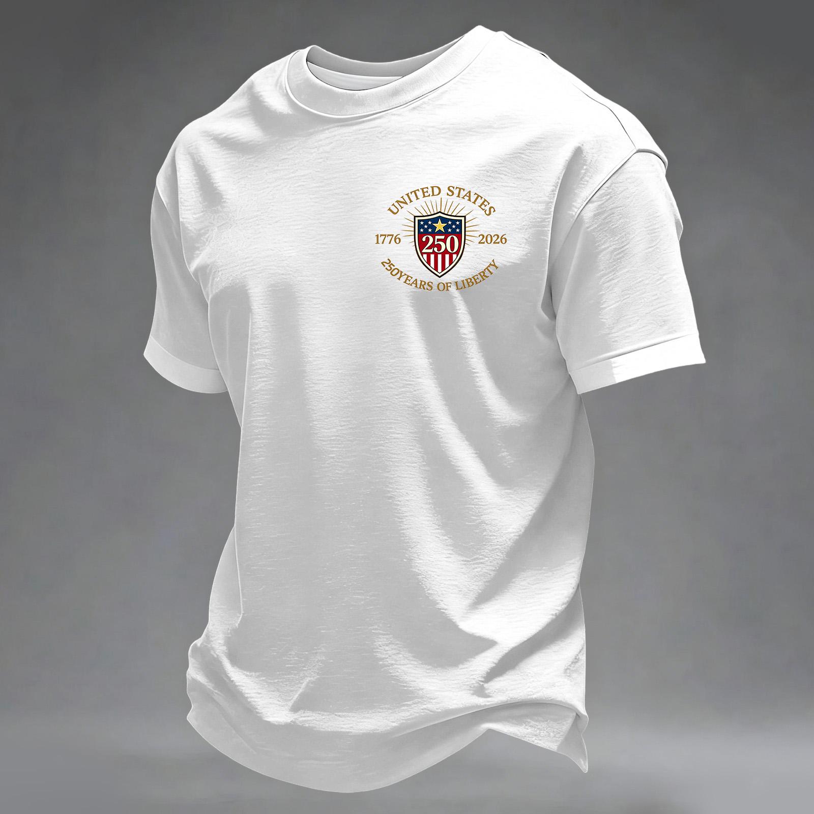 Men s Casual Day Commemorative Printed Top XL білий
Men s Casual Day Commemorative Printed Top XL білий